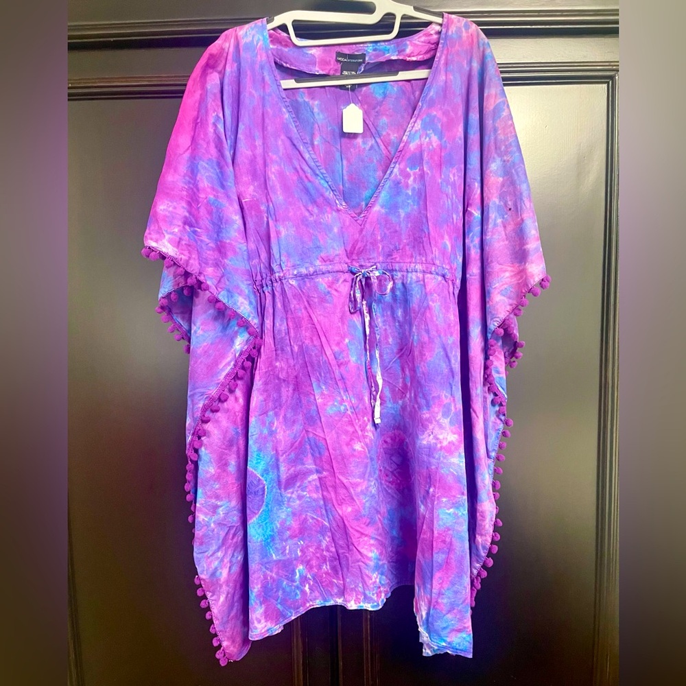 Tye dye Moda International swimsuit